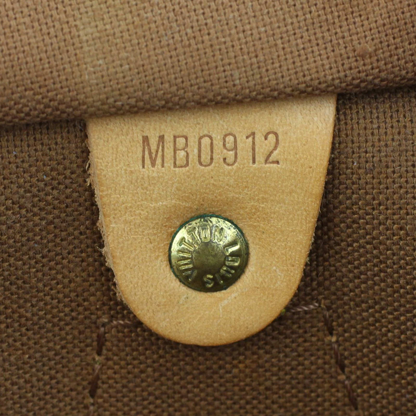 Louis Vuitton Speedy 40 Monogram Code