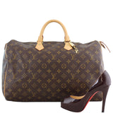 Louis Vuitton Speedy 40 Monogram Scale