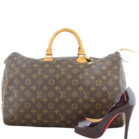 Louis Vuitton Speedy 40 Monogram Scale