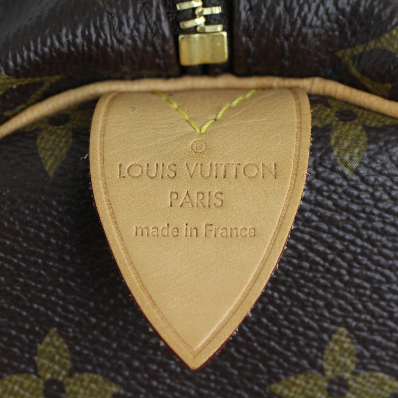 Louis Vuitton Speedy 40 Monogram Stamp