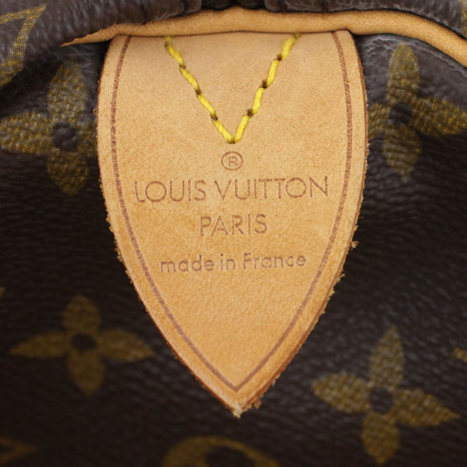 Louis Vuitton Speedy 40 Monogram Stamp