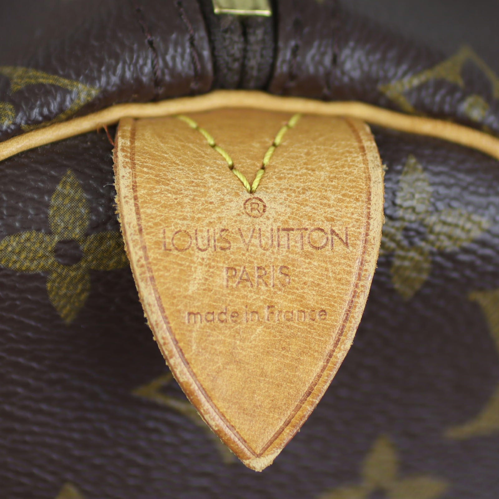 Louis Vuitton Speedy 40 Monogram Stamp