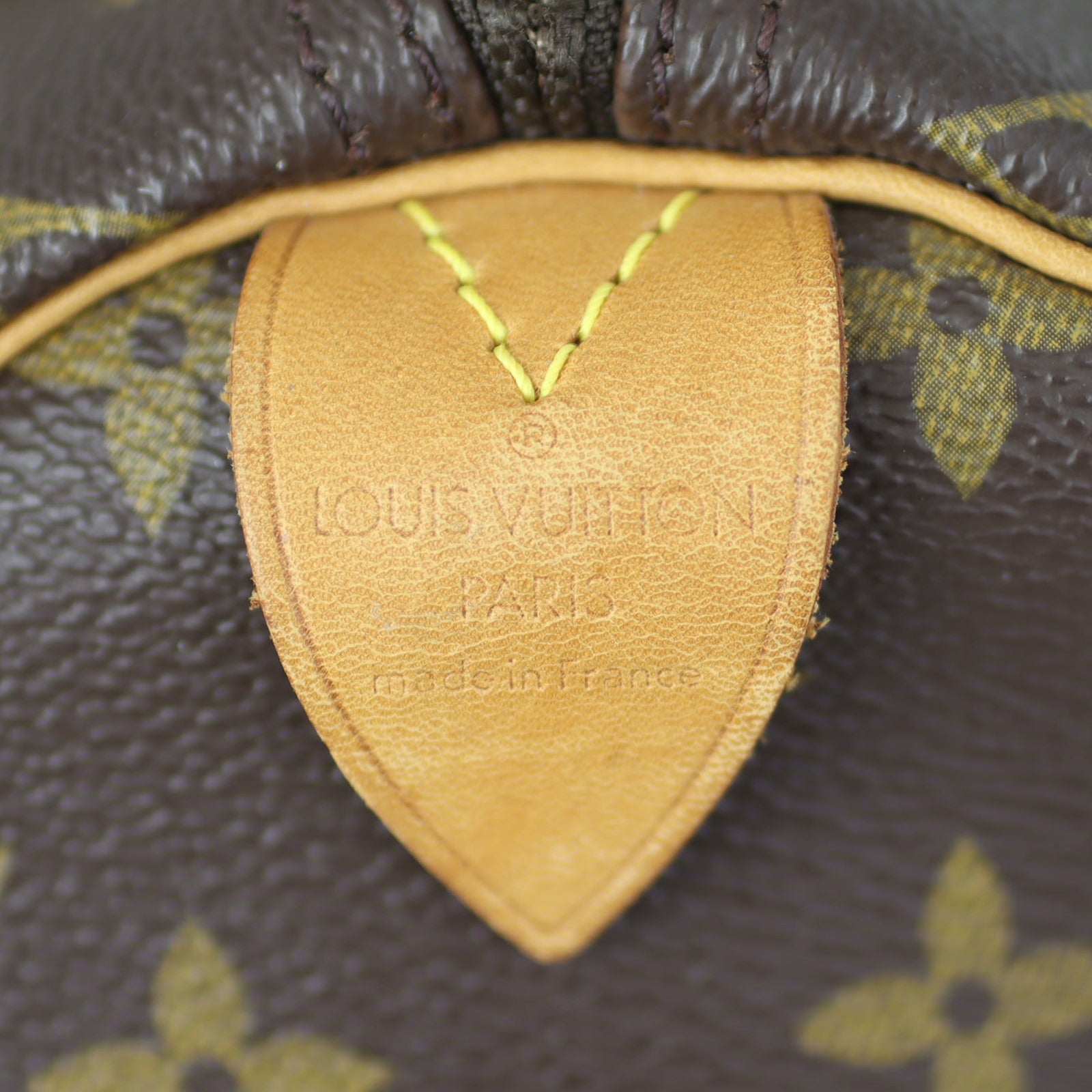Louis Vuitton Speedy 40 Monogram Stamp