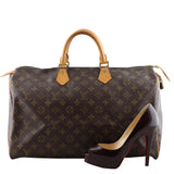 Louis Vuitton Speedy 40 Monogram shoe