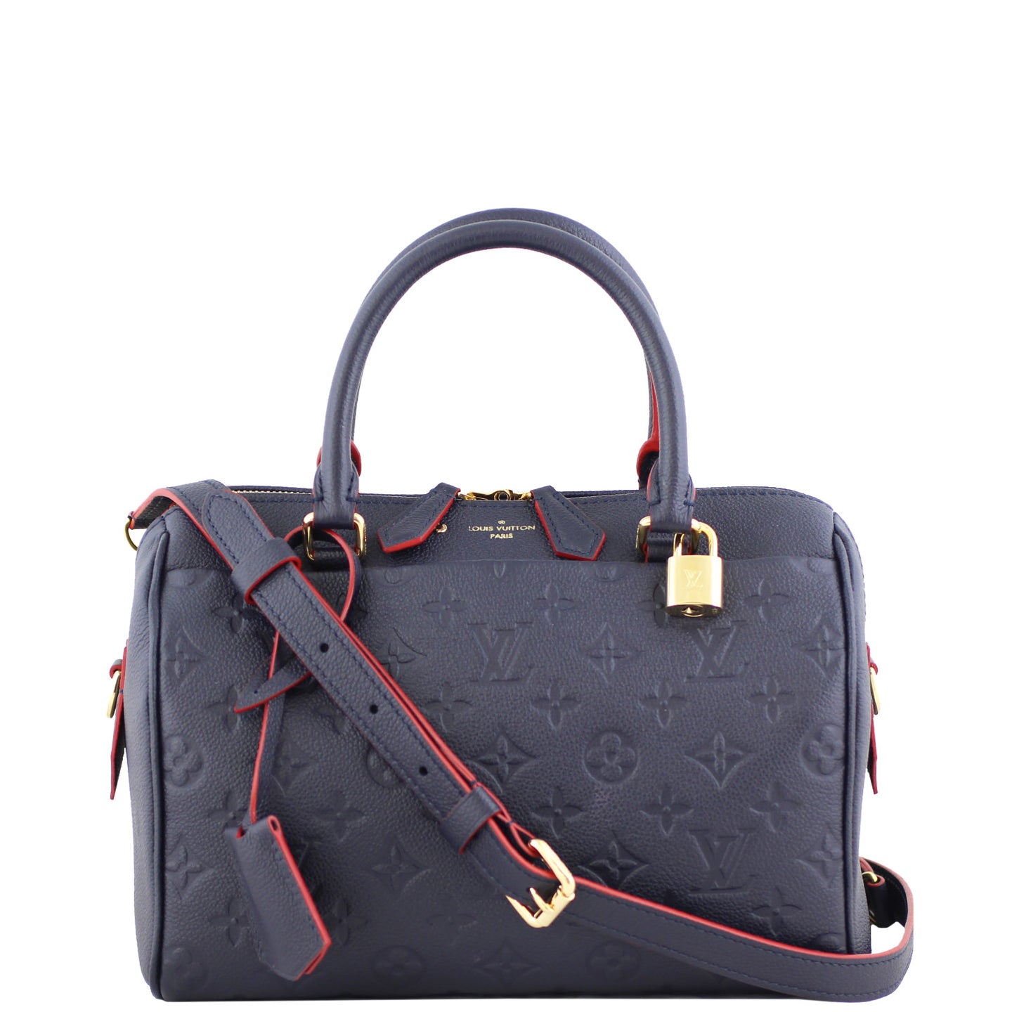 Louis Vuitton Speedy Bandouliere 25 Monogram Empreinte Front