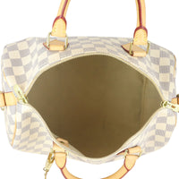 Louis Vuitton Speedy Bandouliere 30 Damier Azur Interior