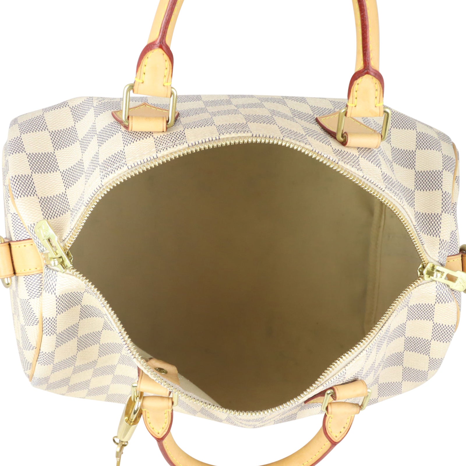 Louis Vuitton Speedy Bandouliere 30 Damier Azur Interior