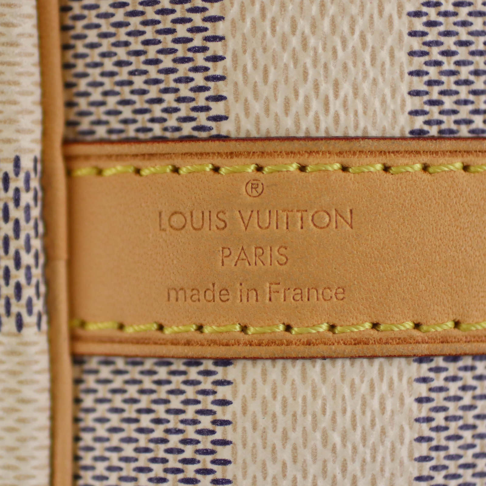 Louis Vuitton Speedy Bandouliere 30 Damier Azur Stamp