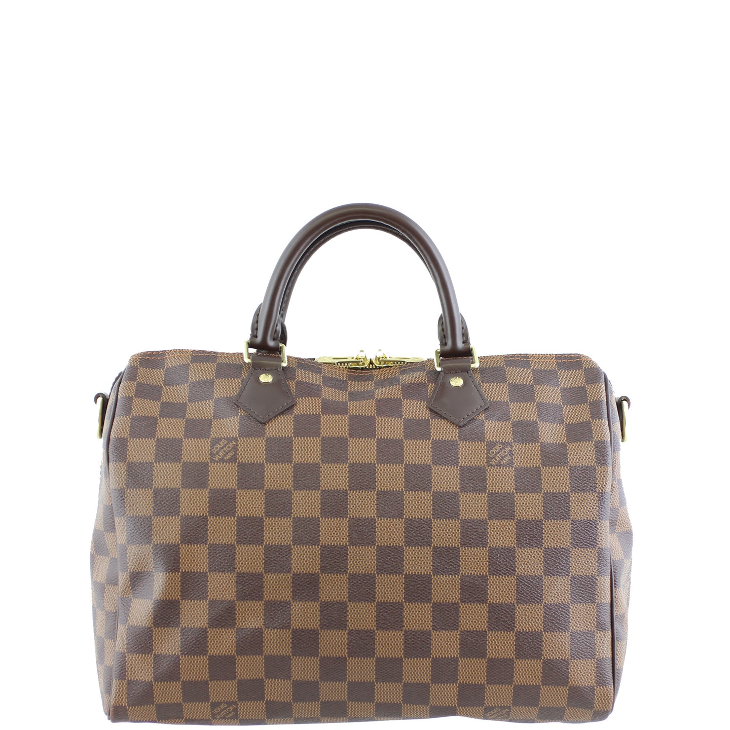 Louis Vuitton Speedy Bandouliere 30 Damier Ebene Front