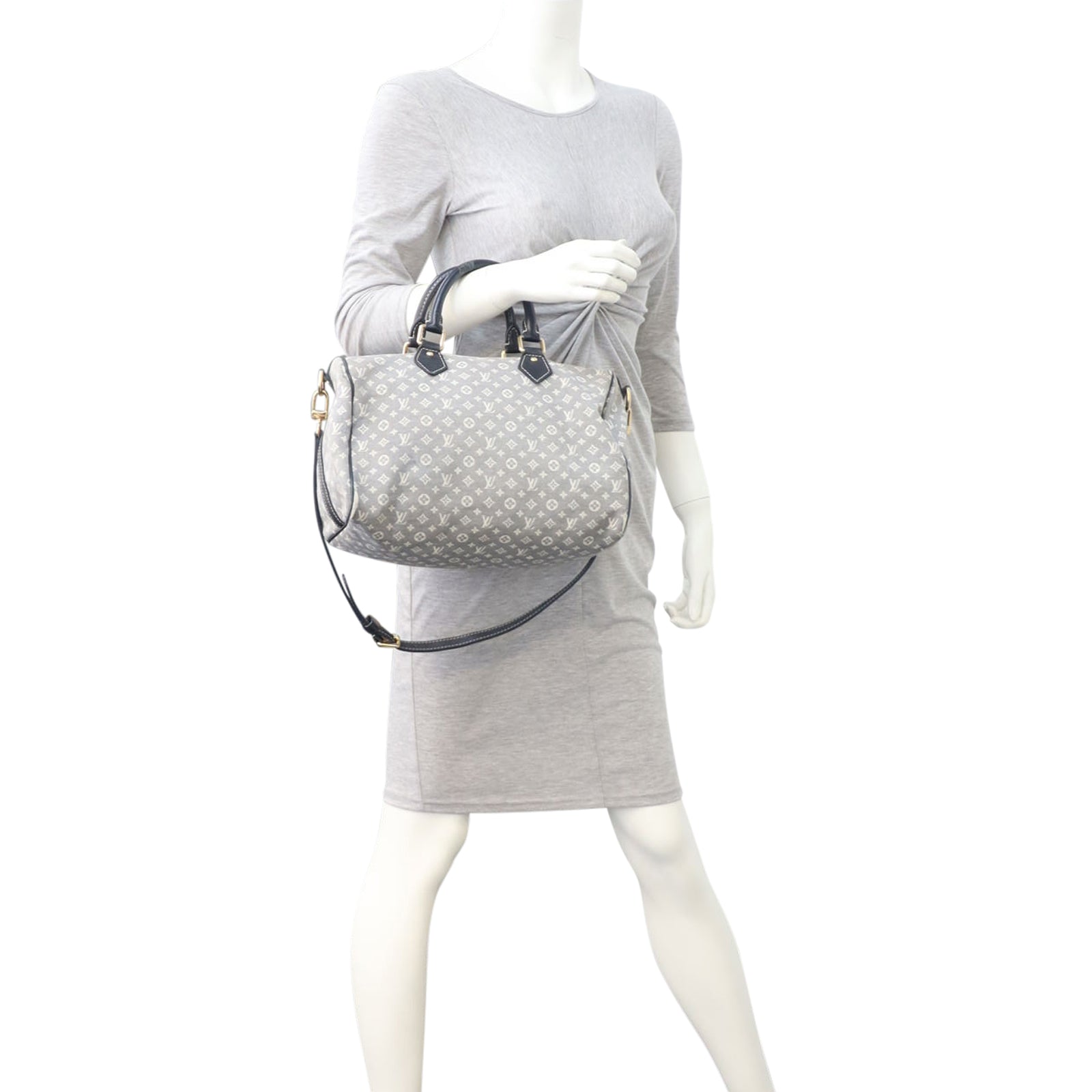 Louis Vuitton Speedy Bandouliere 30 Encre Idylle Mannequin