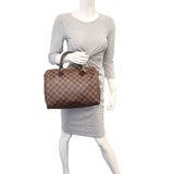 Louis Vuitton Speedy Bandouliere 30 Damier Ebene Mannequin