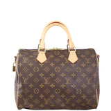 Louis Vuitton Speedy Bandouliere 30 Monogram Back