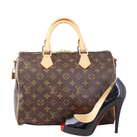 Louis Vuitton Speedy Bandouliere 30 Monogram Scale