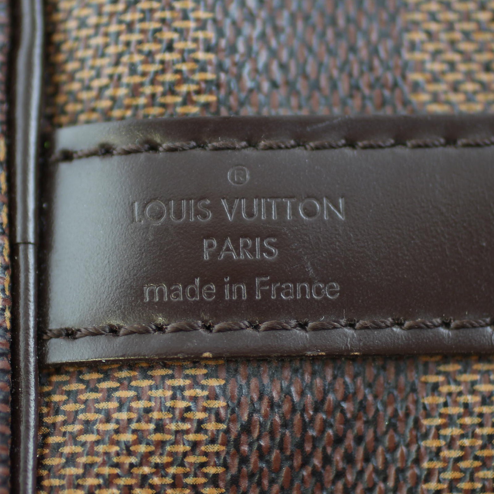 Louis Vuitton Speedy Bandouliere 30 Damier Ebene Stamp