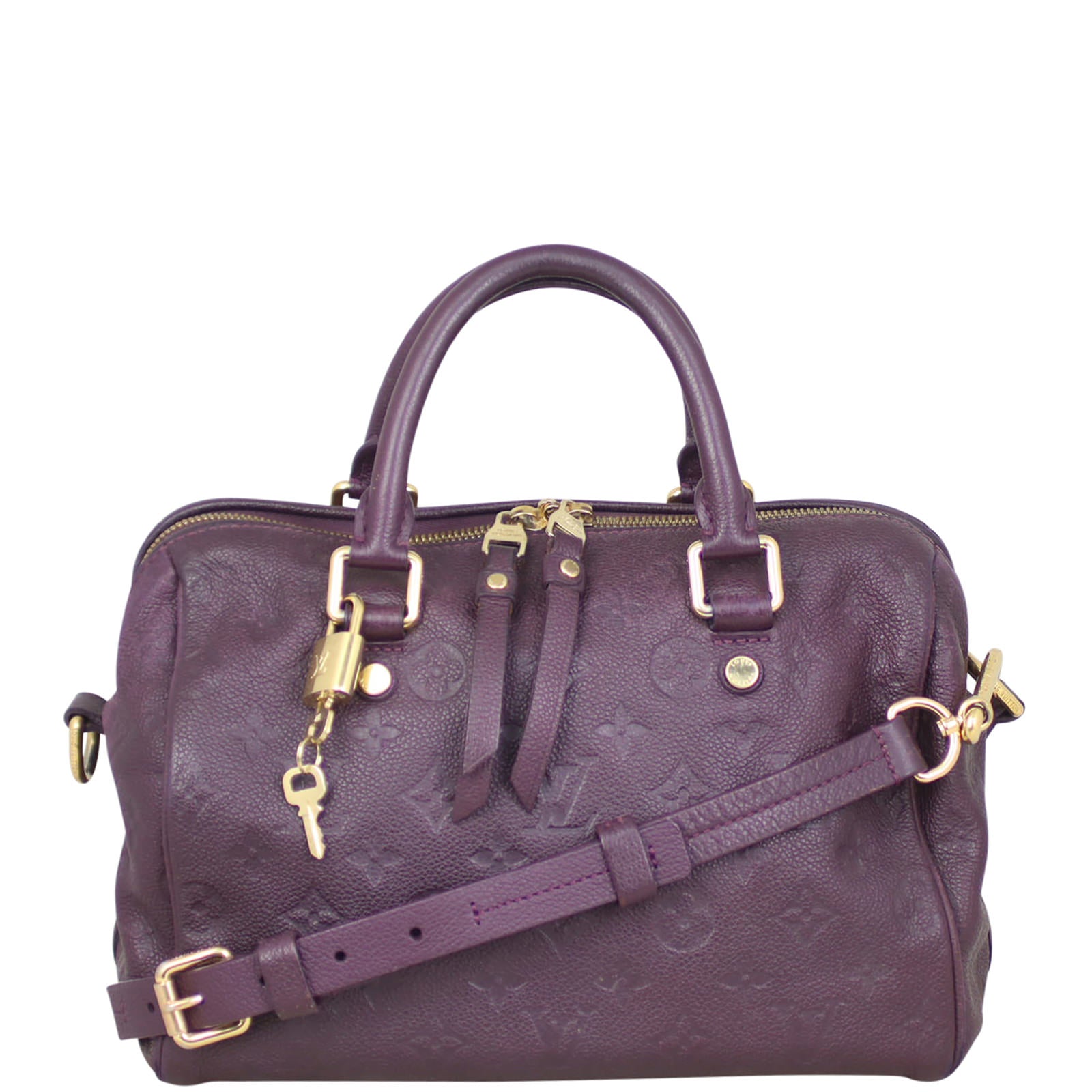 Louis Vuitton Speedy Bandouliere 25 front strap