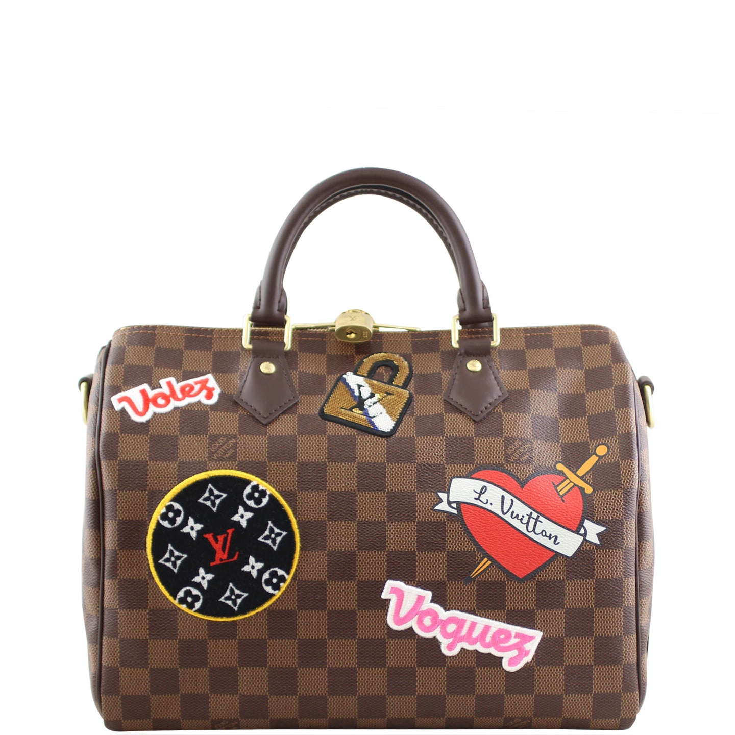 Louis Vuitton Stories Speedy 30 Bandouliere Front