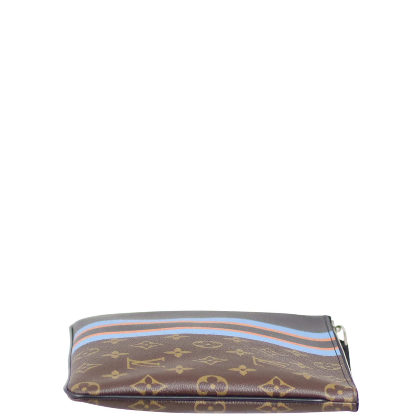 Louis Vuitton Striped Monogram Pochette Side