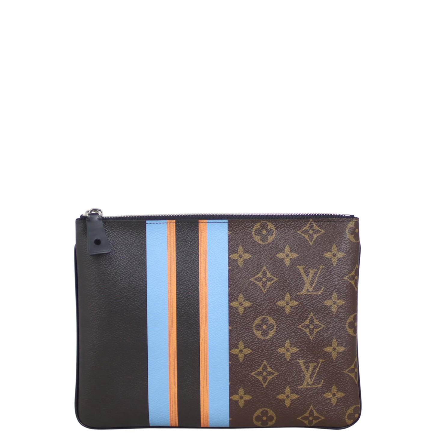 Louis Vuitton Striped Monogram Pochette Front
