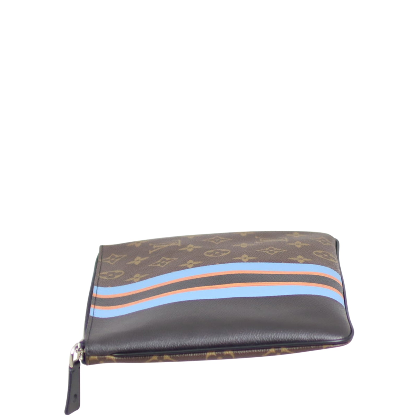 Louis Vuitton Striped Monogram Pochette Side