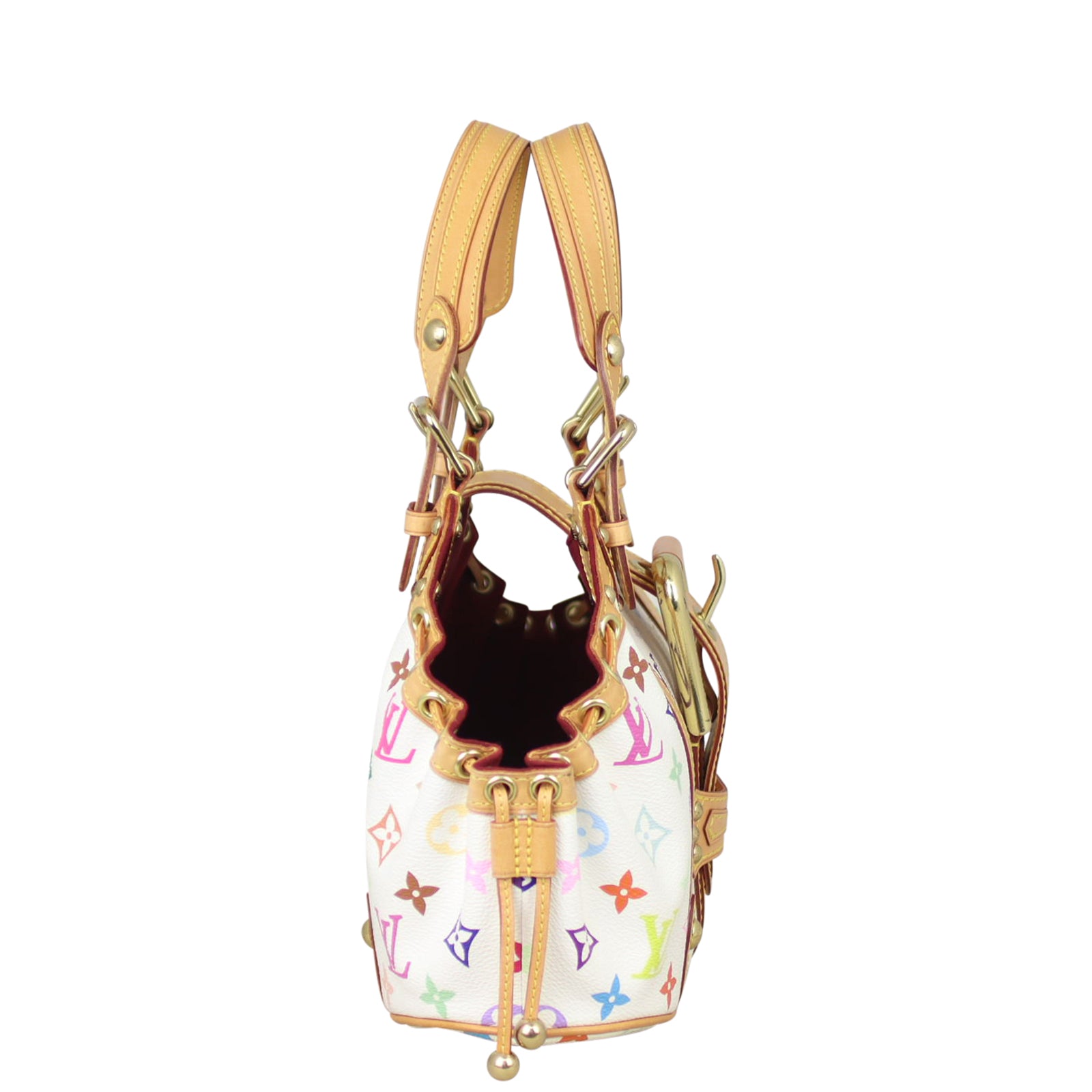 Louis Vuitton Theda GM Monogram Multicolore Side