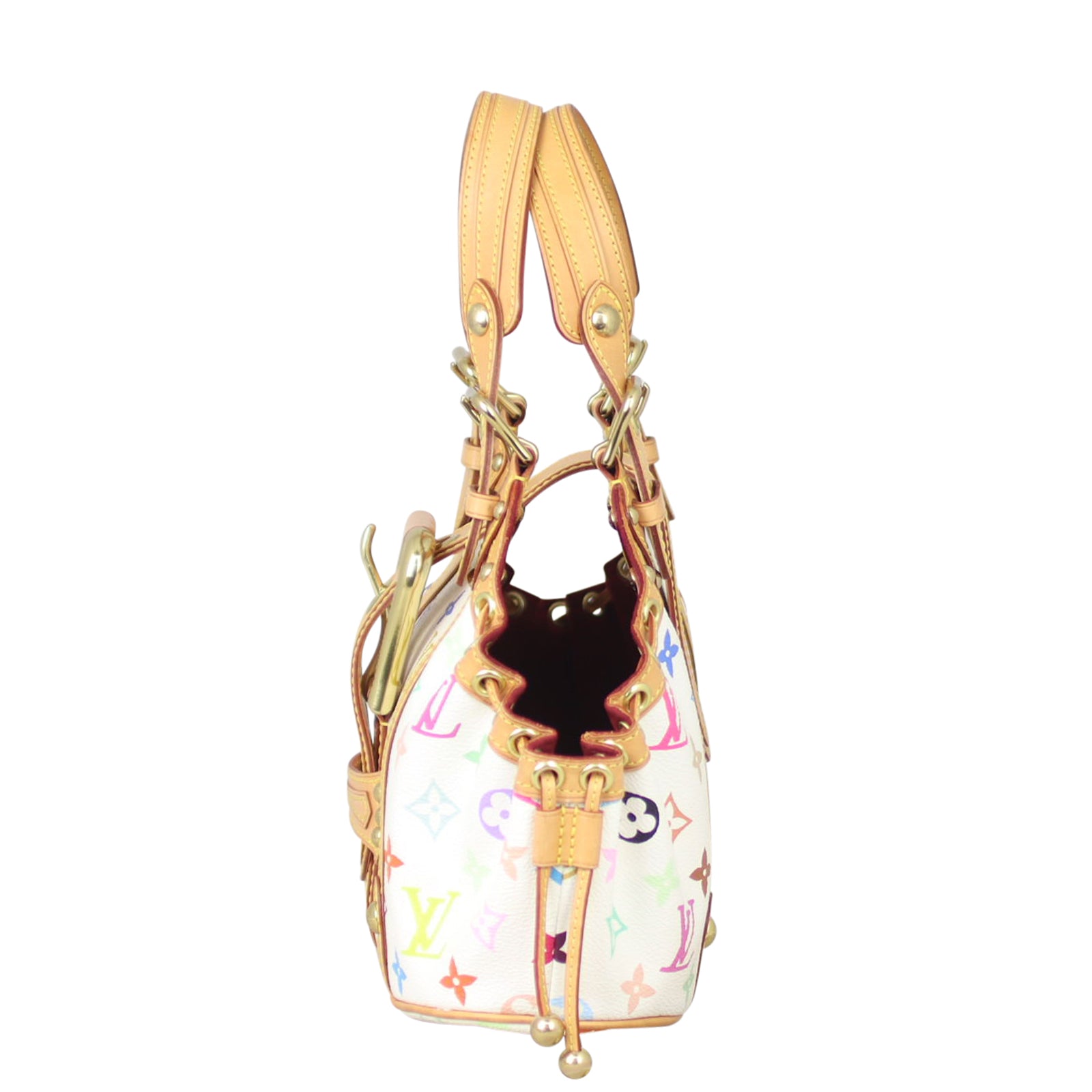 Louis Vuitton Theda GM Monogram Multicolore Side