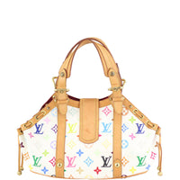 Louis Vuitton Theda GM White Multicolore Monogram Back