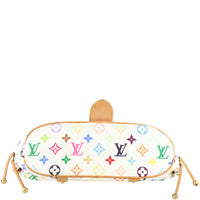 Louis Vuitton Theda GM White Multicolore Monogram Base