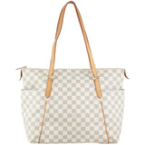 Louis Vuitton Totally MM Damier Azur Back