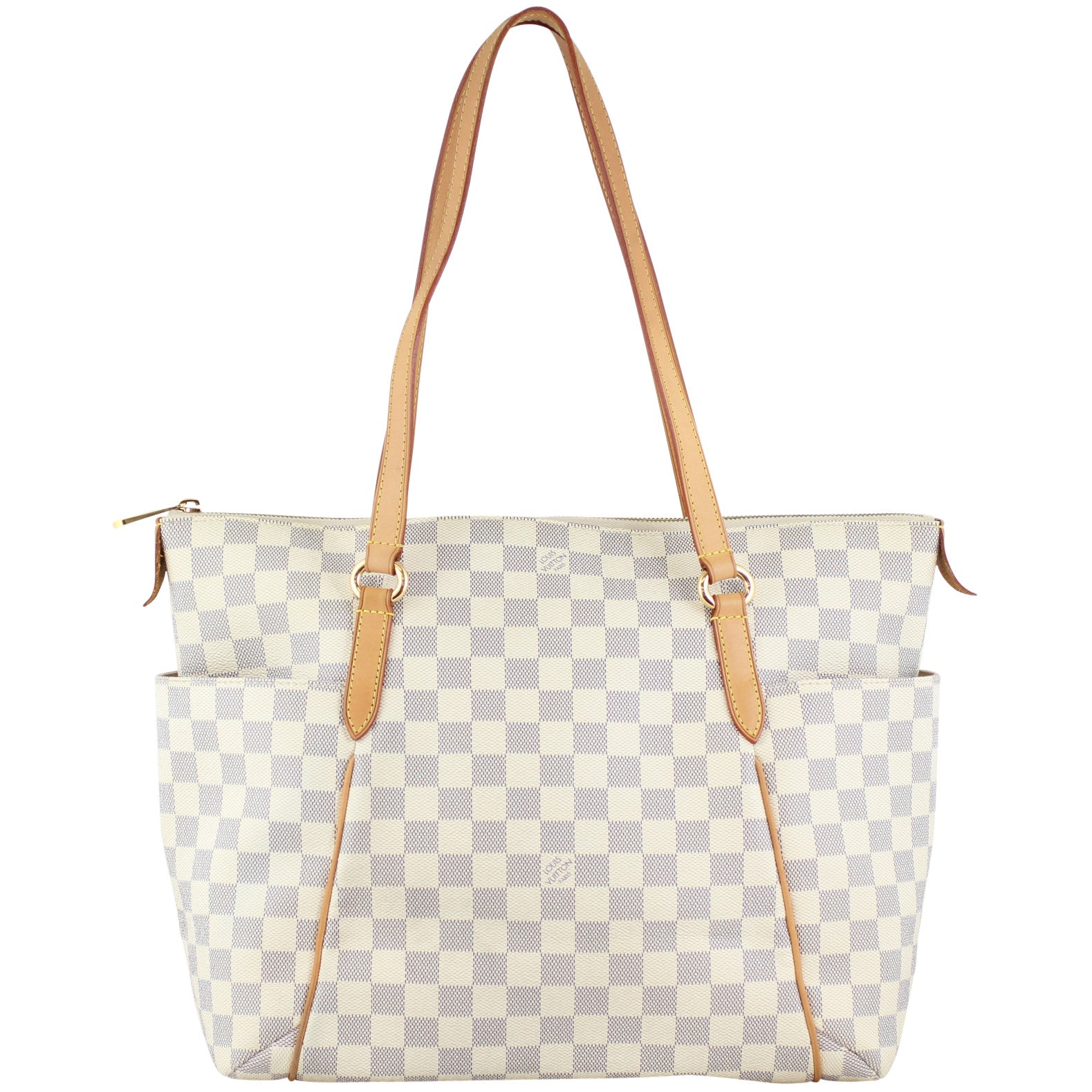 Louis Vuitton Totally MM Damier Azur Back