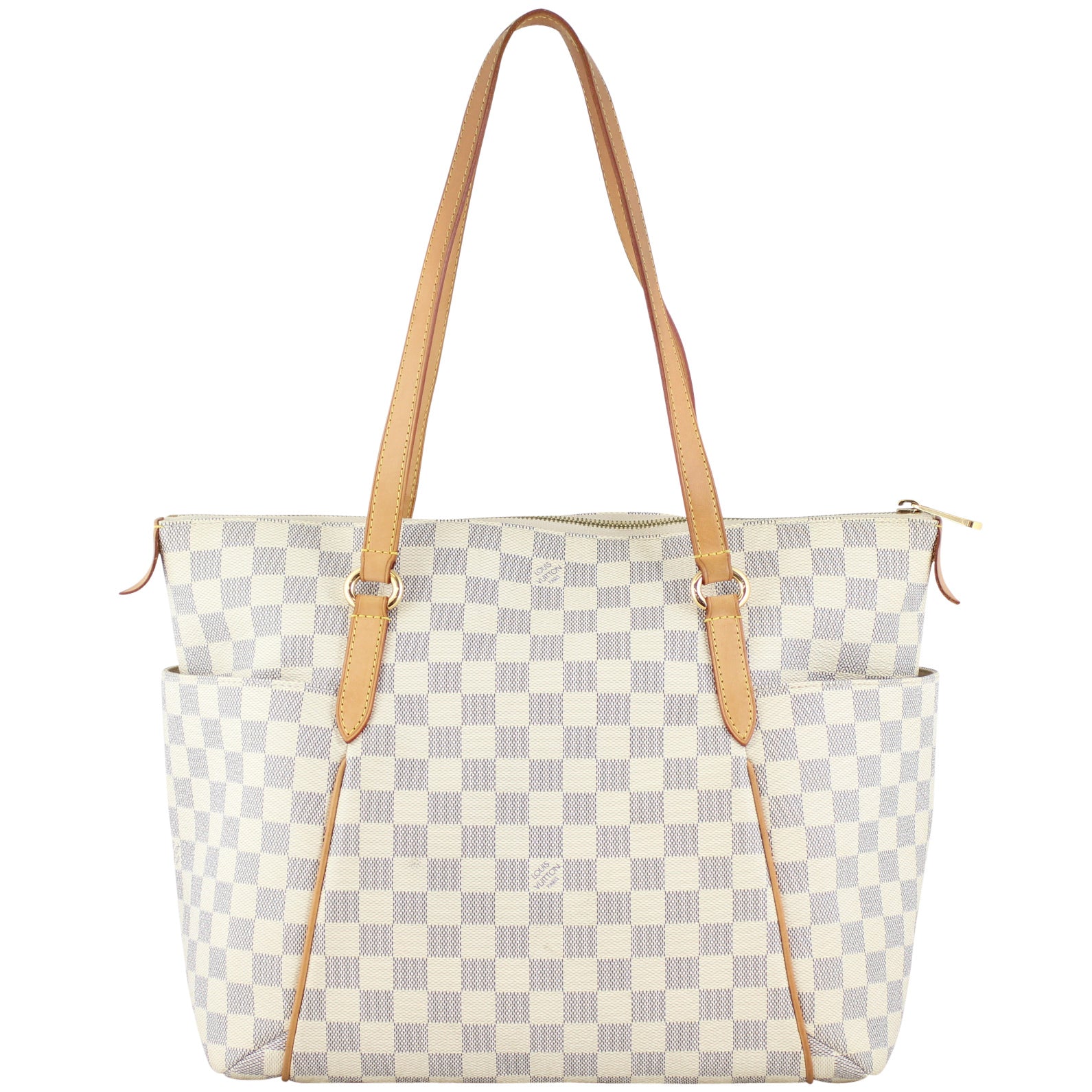 Louis Vuitton Totally MM Damier Azur Front