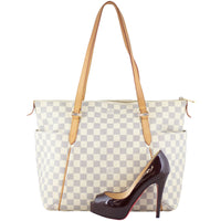 Louis Vuitton Totally MM Damier Azur Scale