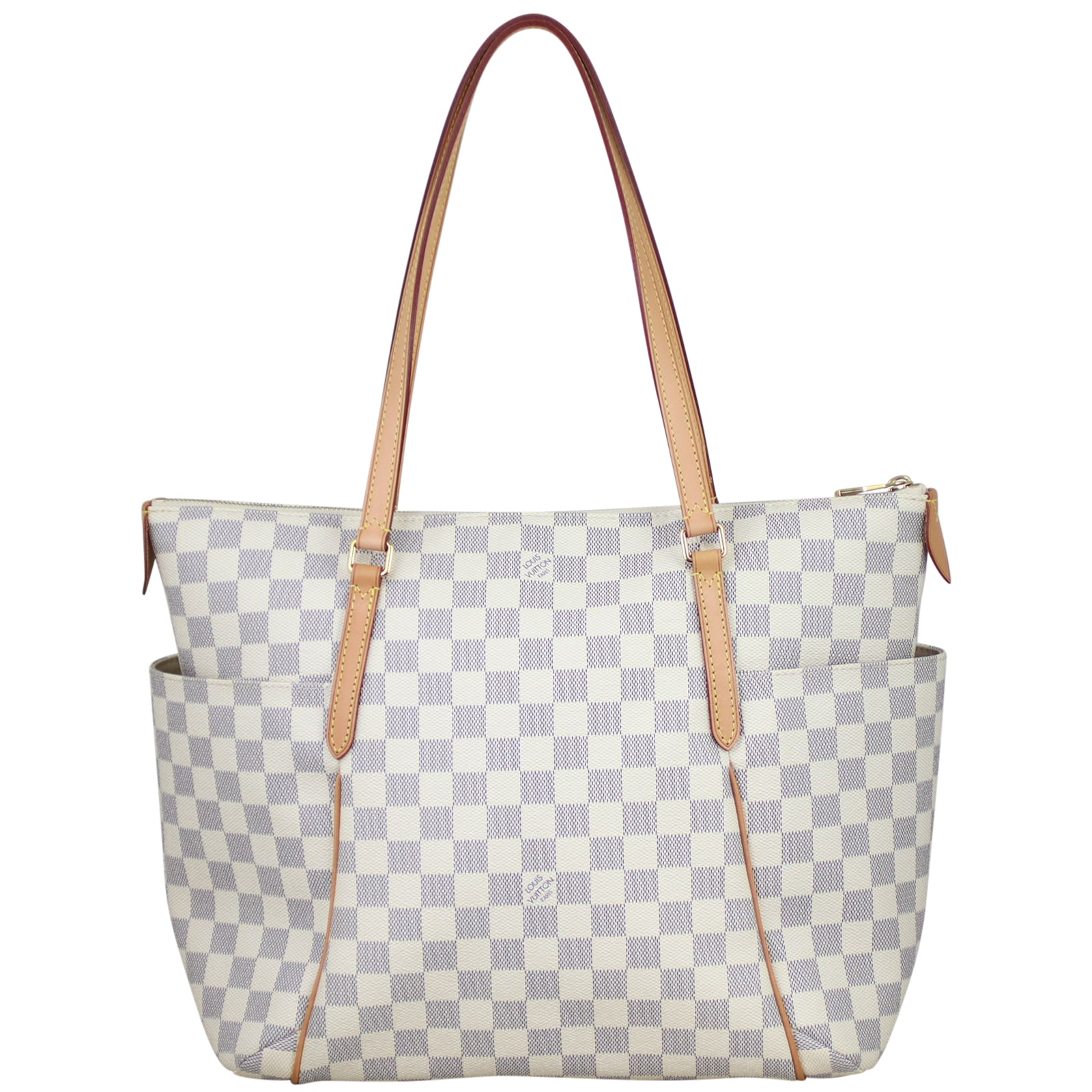 Louis Vuitton Totally MM Damier Azur Back