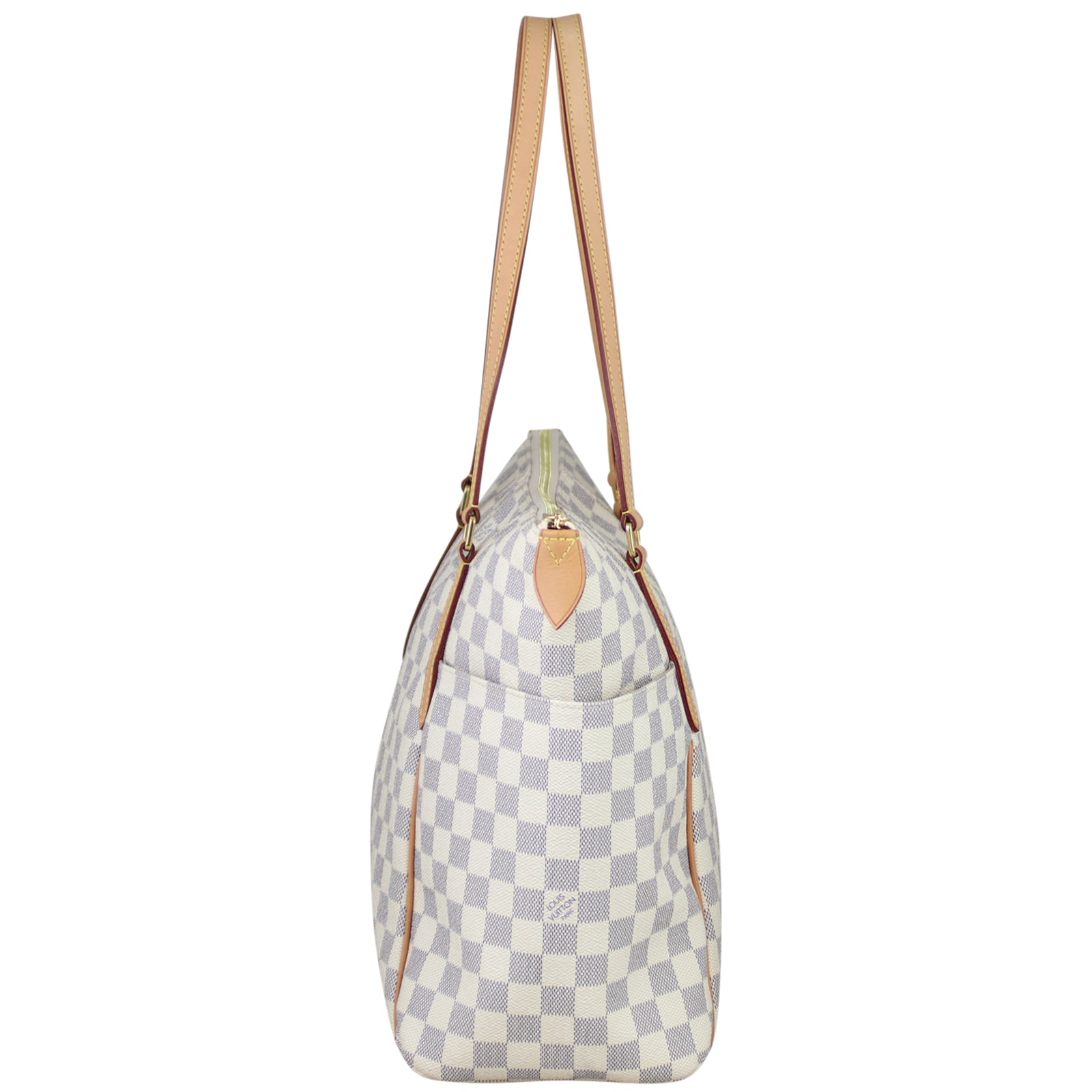 Louis Vuitton Totally MM Damier Azur Side