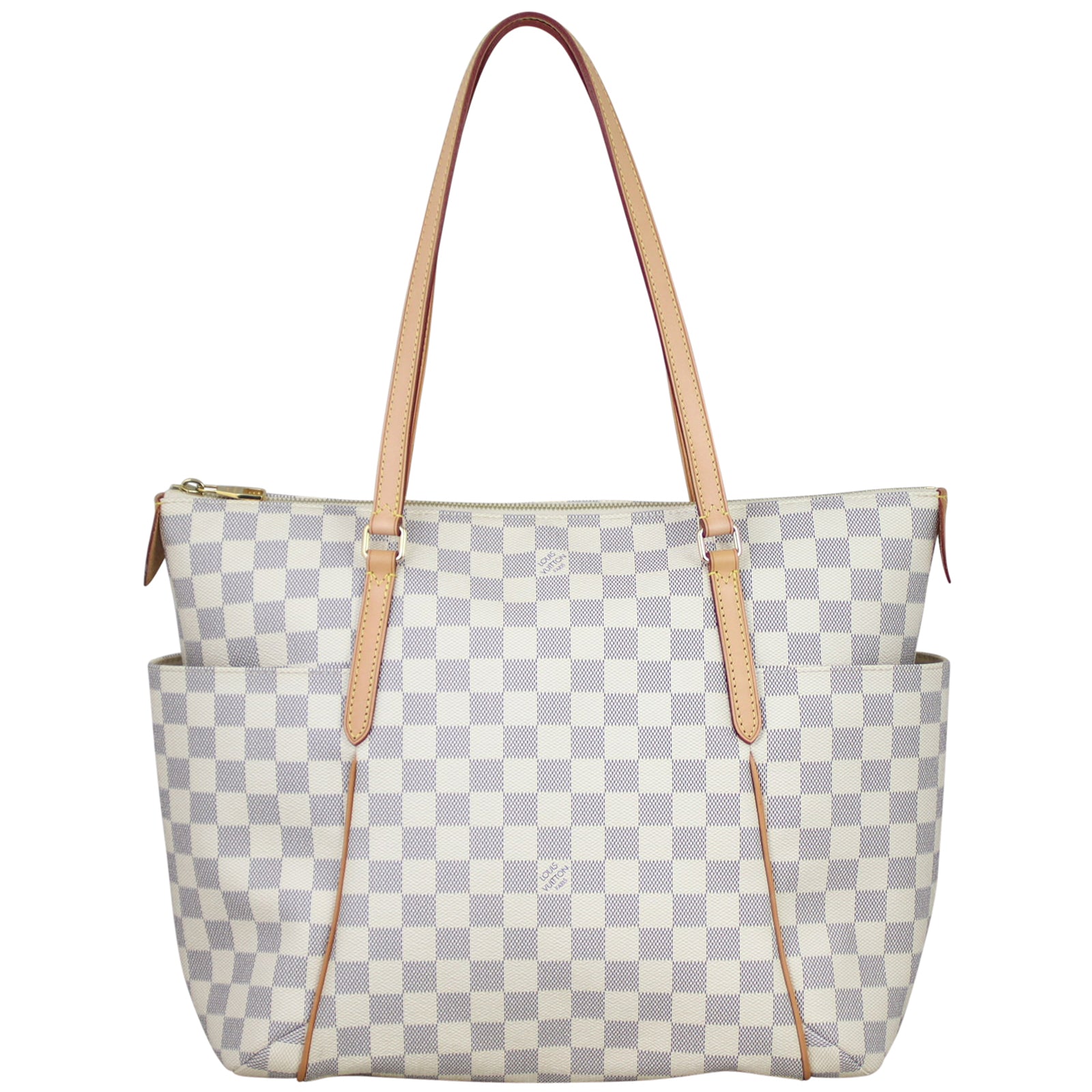 Louis Vuitton Totally MM Damier Azur Front