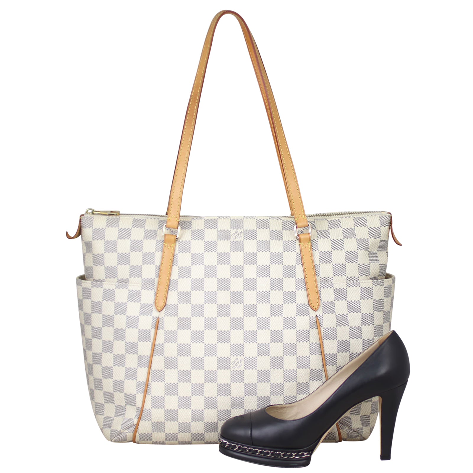 Louis Vuitton Totally MM Damier Azur Shoe
