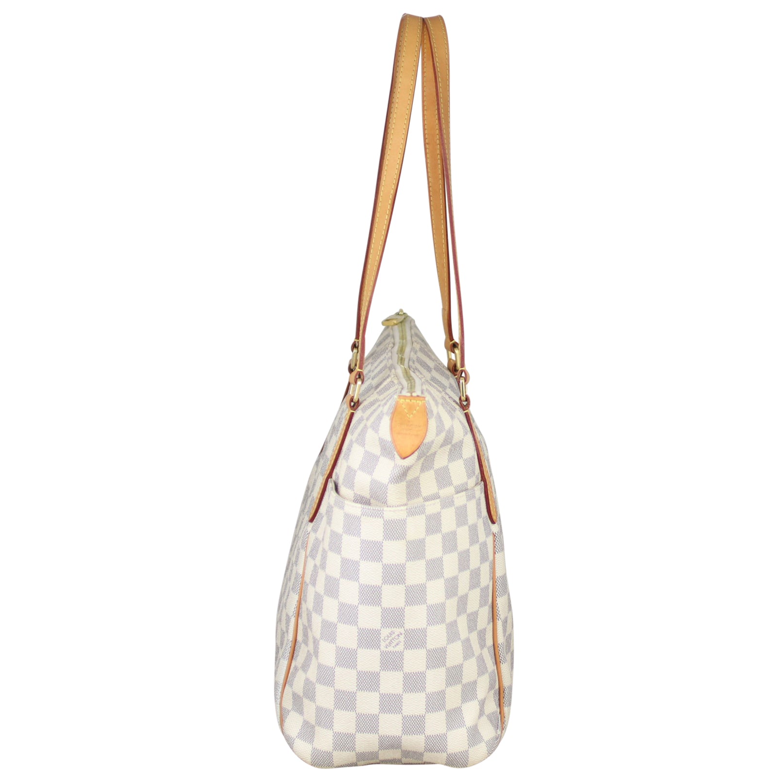 Louis Vuitton Totally MM Damier Azur Side