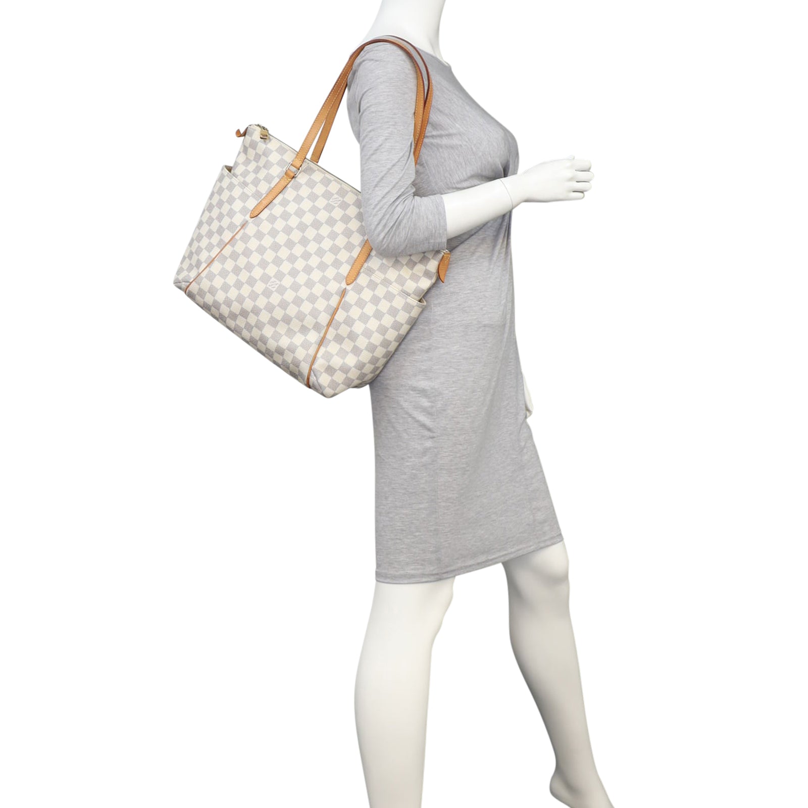 Louis Vuitton Totally MM Damier Azur Mannequin