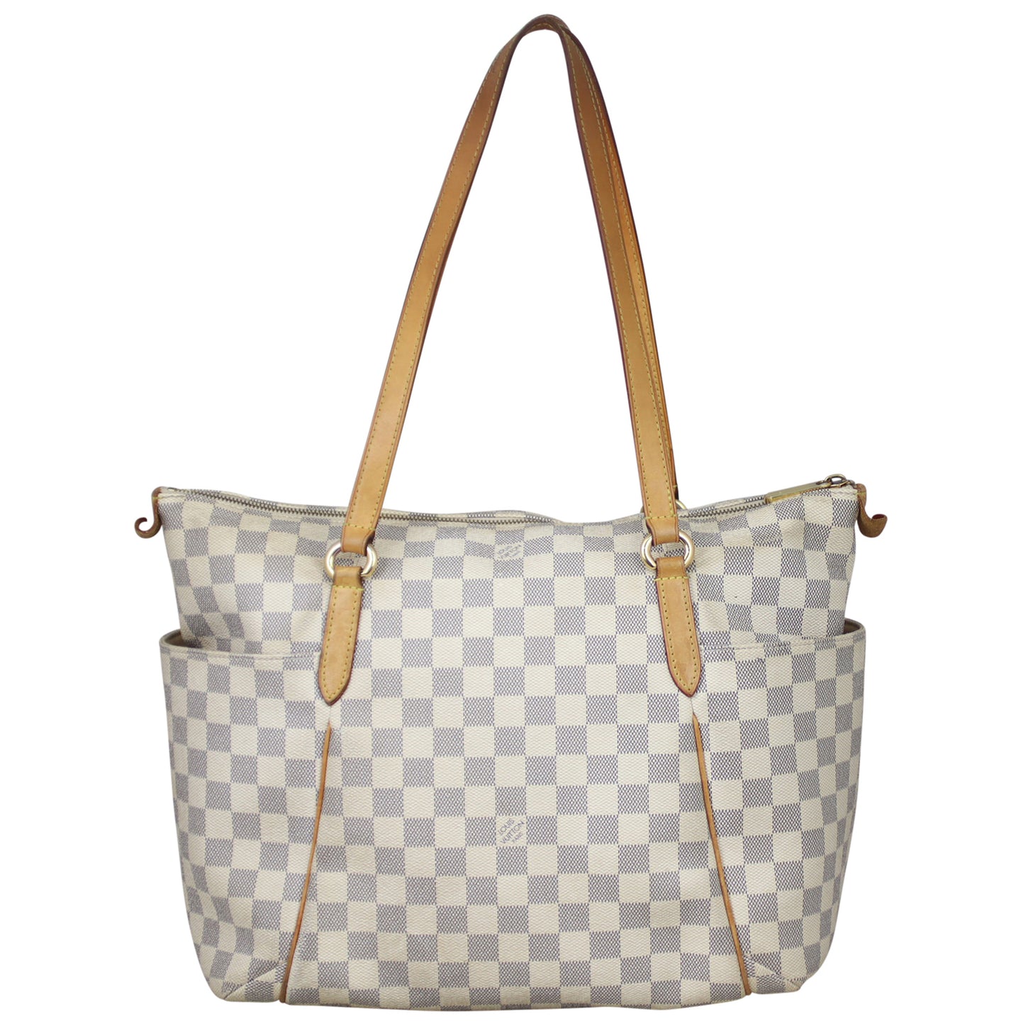 Louis Vuitton Totally MM Damier Azur Back