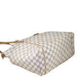 Louis Vuitton Totally MM Damier Azur Corner