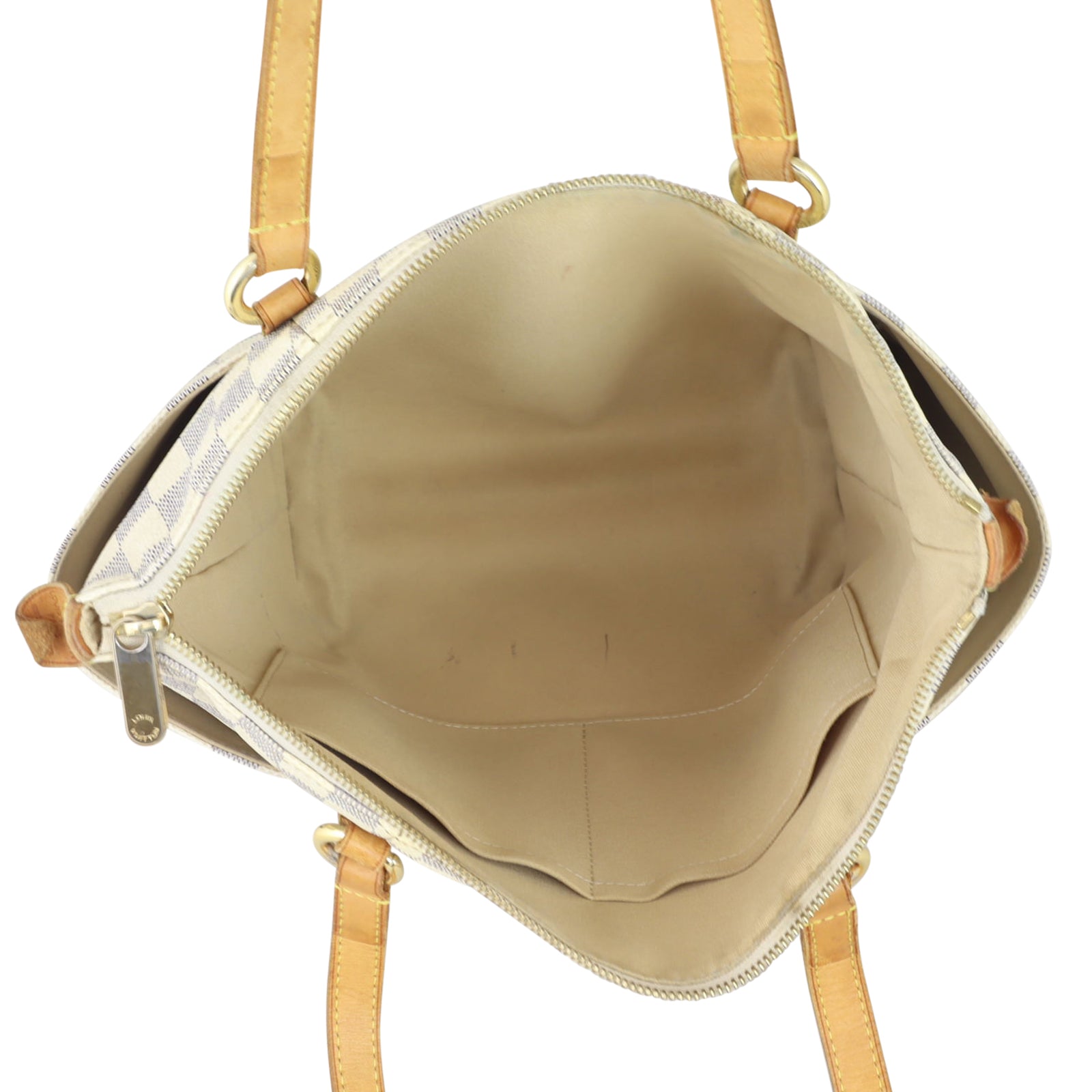 Louis Vuitton Totally PM Damier Azur Whole interior