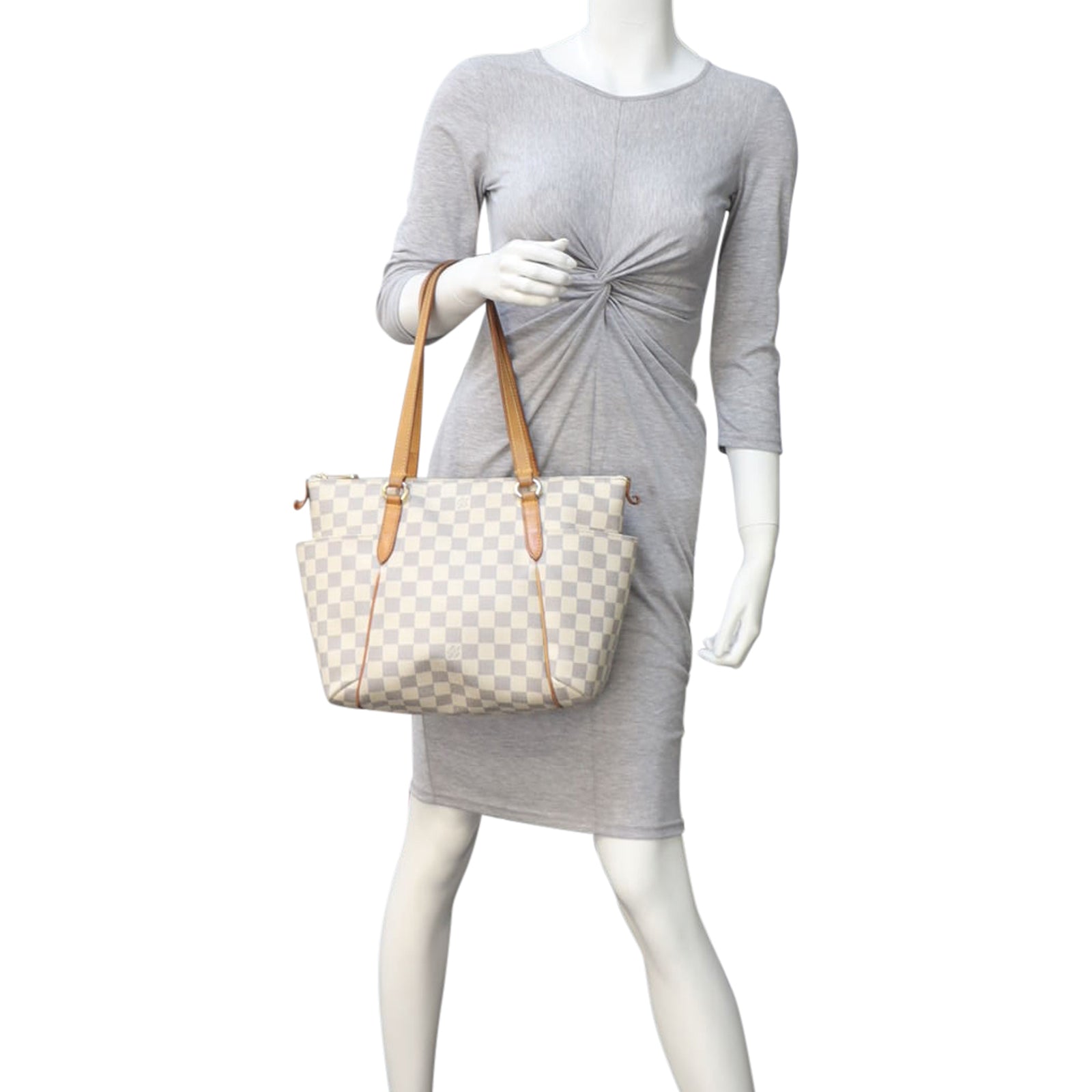 Louis Vuitton Totally PM Damier Azur Mannequin