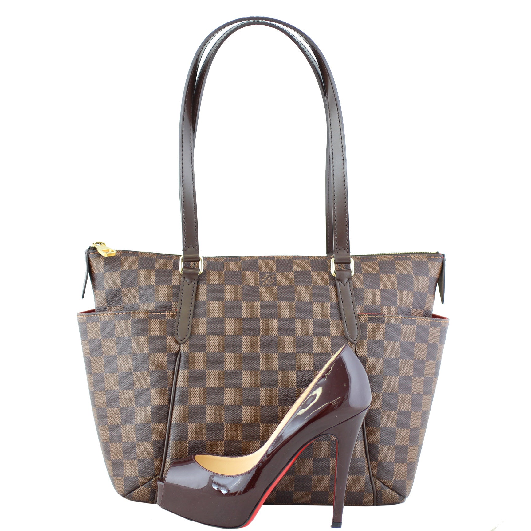 Louis Vuitton Totally PM Damier Ebene Scale