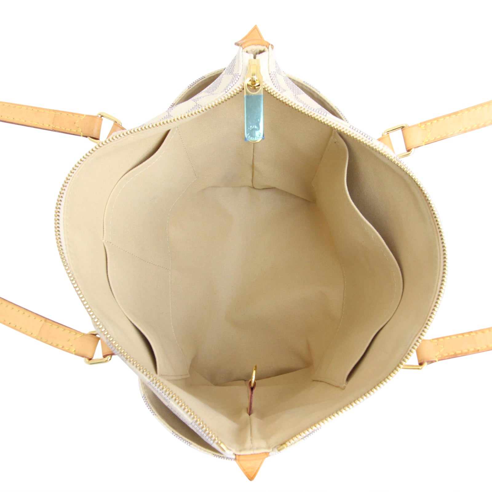 Louis Vuitton Totally PM Damier Azur interior