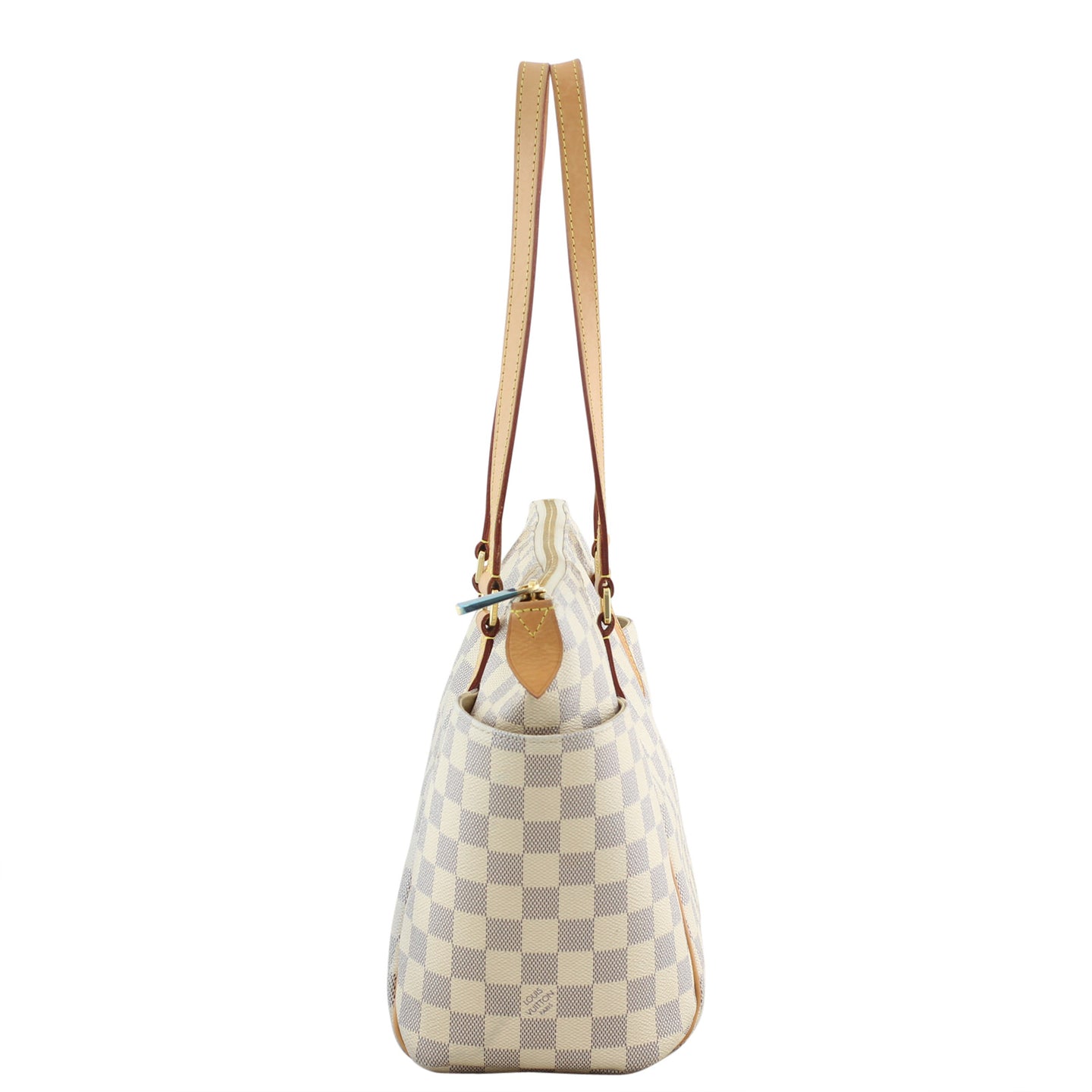 Louis Vuitton Totally PM Damier Azur side