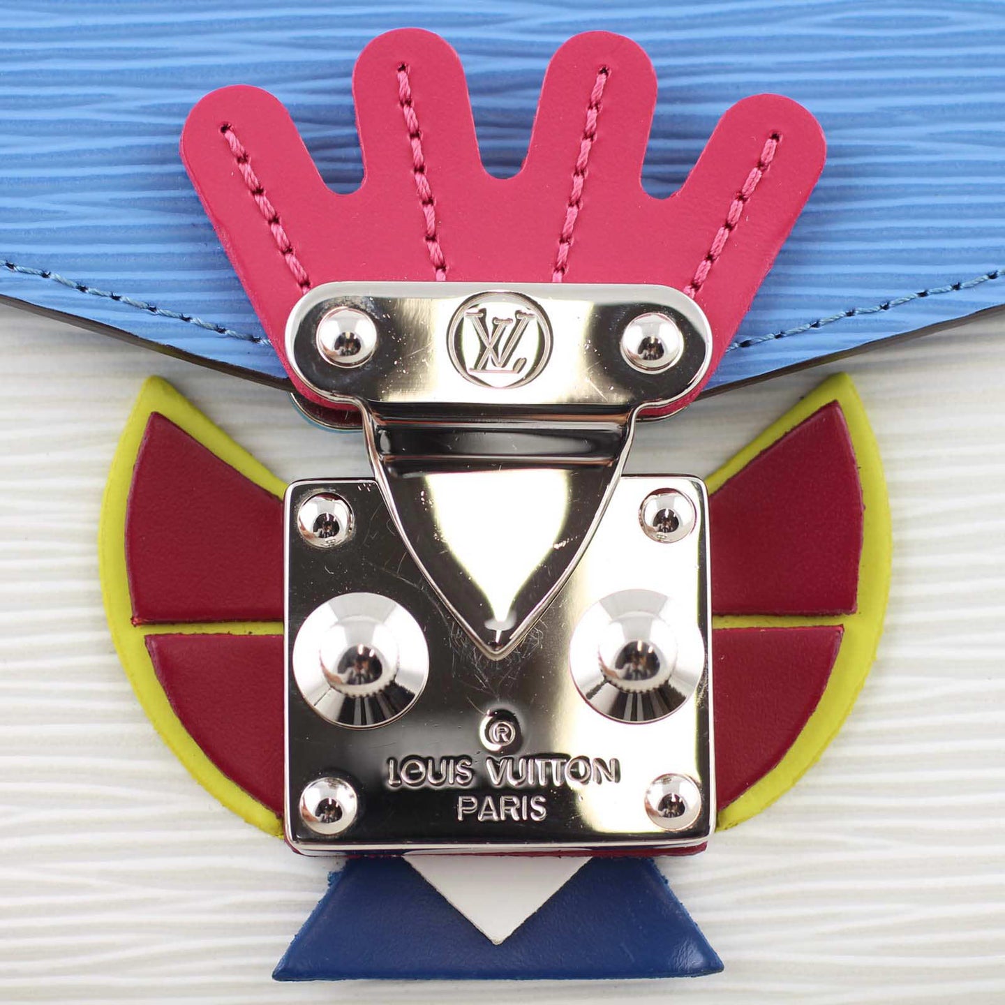 Louis Vuitton Tribal Mask Chain Wallet Bag lock