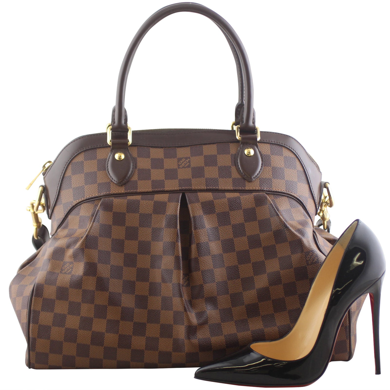 Louis Vuitton Trevi GM Damier Ebene Scale