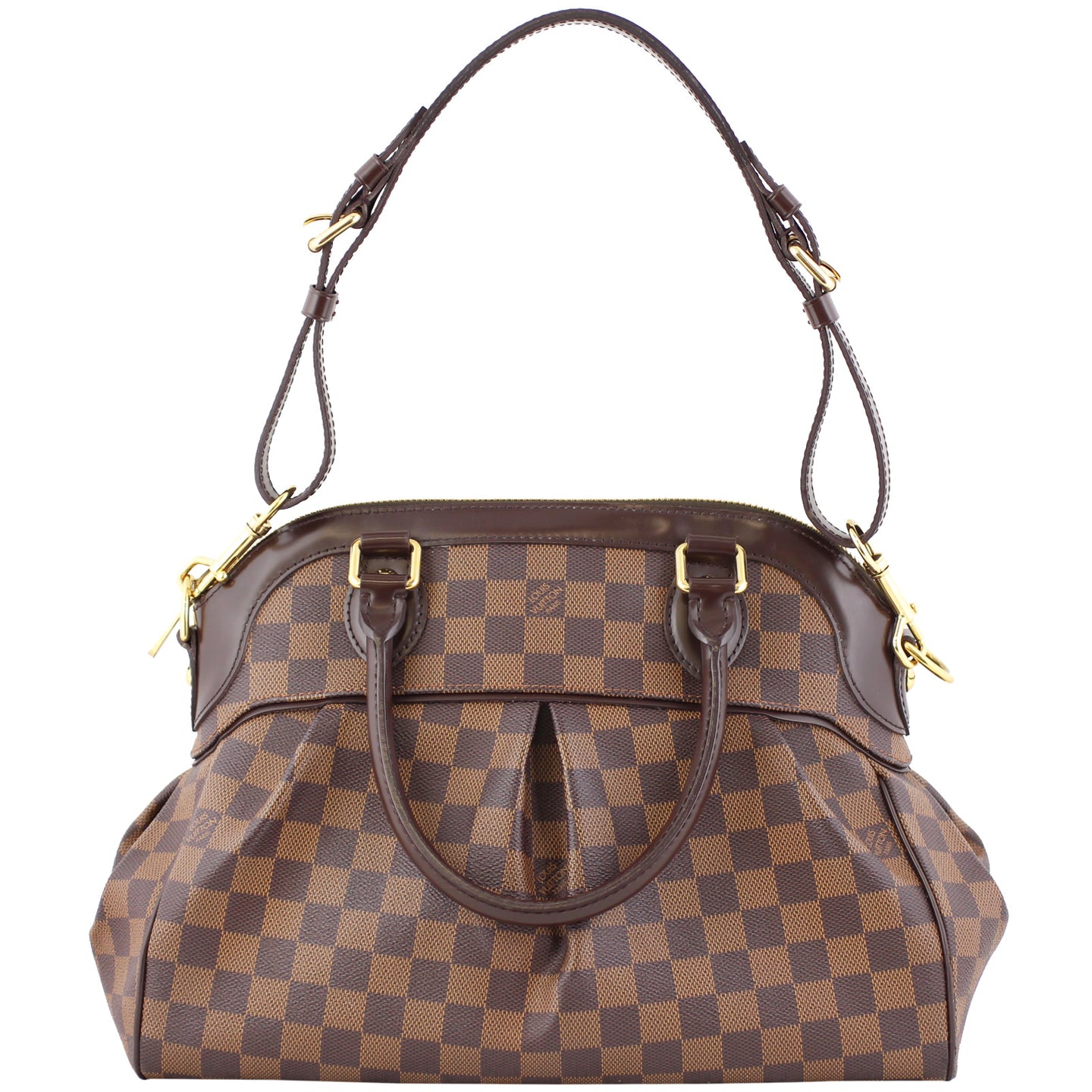 Louis Vuitton Trevi PM Damier Ebene Front