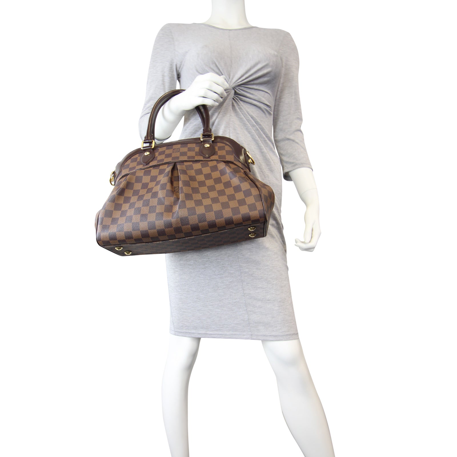 Louis Vuitton Trevi PM Damier Ebene Mannequin