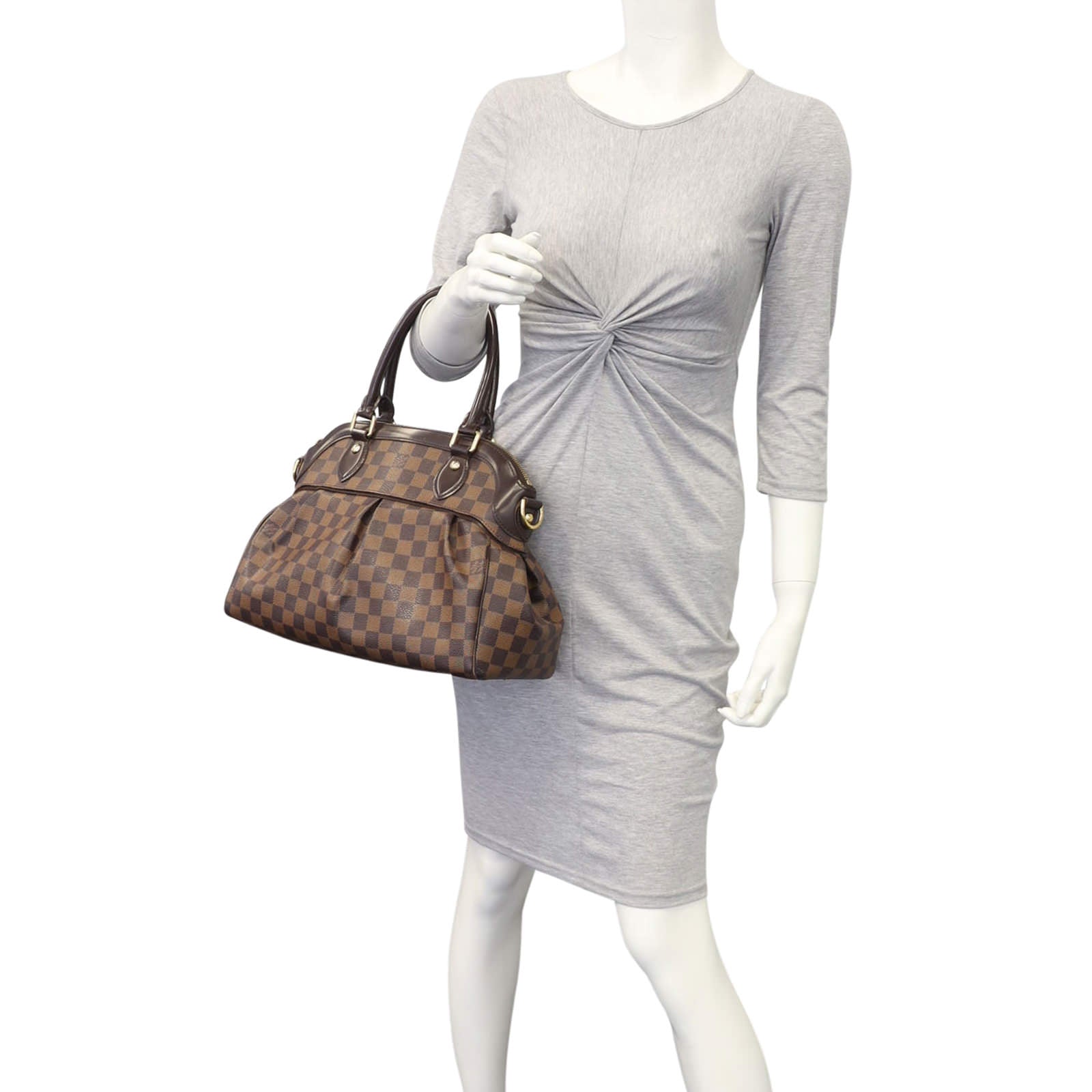 Louis Vuitton Trevi PM Damier Ebene Mannequin