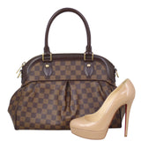 Louis Vuitton Trevi PM Damier Ebene Shoe